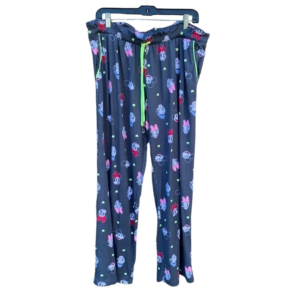 Disney Minnie and Mickey Mouse women's pajama pants size large